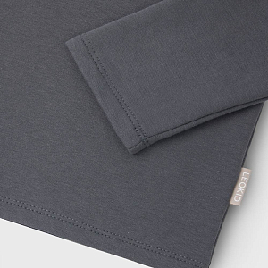 Фуфайка с рукавами Leokid "Ova deep gray"